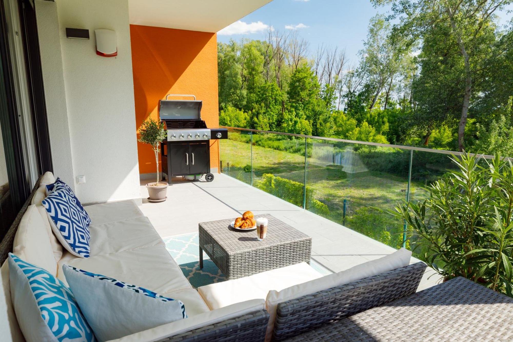 Blue4 Apartment บาลาตอนฟุซเฟอ ภายนอก รูปภาพ
